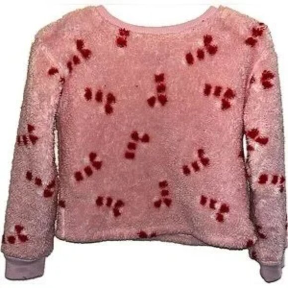 Other - super cute pink nwot 5y little girls long sleeve furry top sweater